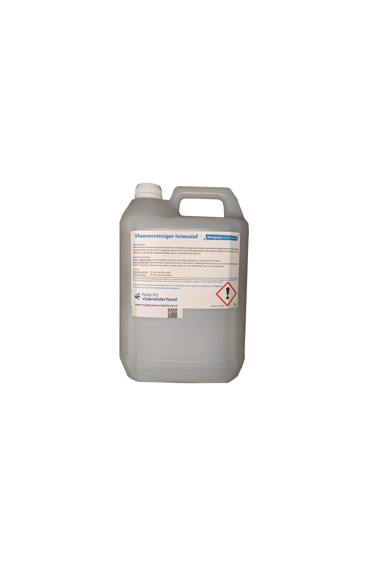 Gietvloerreiniger “Intensief” (concentraat) (1 liter / 5 liter)